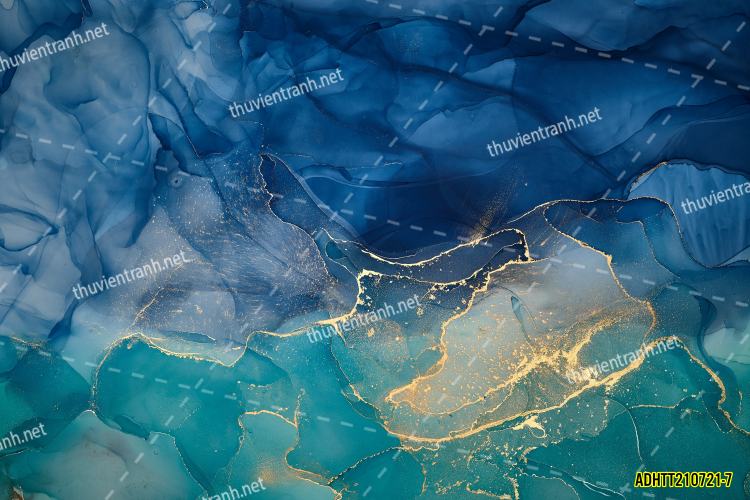 Tranh dán tường Trừu Tượng-ADHTT210721-7 - Tranh tường chất lượng cao
